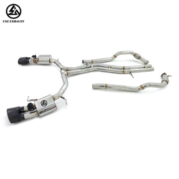 2019-2023 Exhaust System Racing Performance ss304 Rear CA...