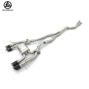 BMW S58 G80 G82 M3 M4 3.0T Catback Stainless Steel Valved...