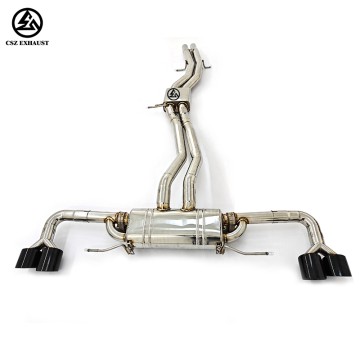 2018-2024 Audi Q8 3.0T Exhaust-pipe with Valve Tuning Val...