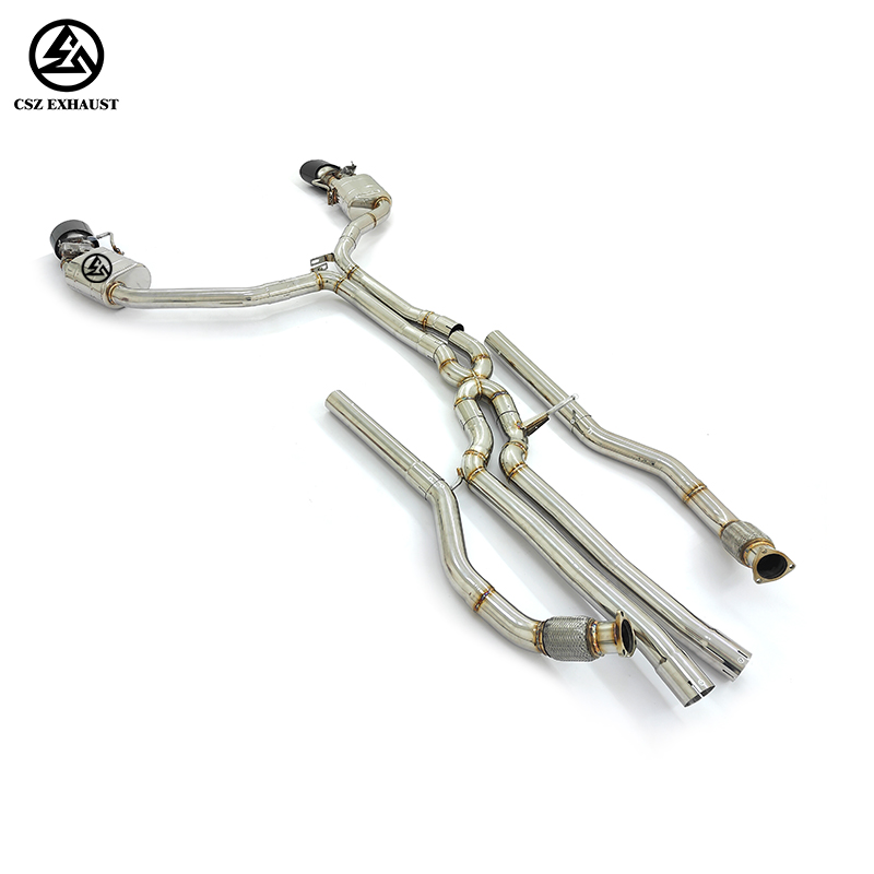 2013-2018 Audi RS6 C7 4.0T Car Full Exhaust Front Exhaust&Valved Catback Exhaust (2).jpg