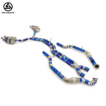 2017-2023 Titanium Exhaust For Audi S4 S5 B9 3.0T Valved ...