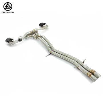 2018-2024 Catback without Valve Muffler for Audi RSQ8 4.0...