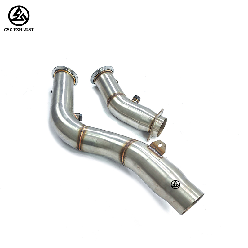BMW S55 M2C M3 M4 Straight Downpipe Stainless Steel Exhaust Pipe